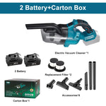 Sladdlös handdammsugare – passar Makita 18V batteri