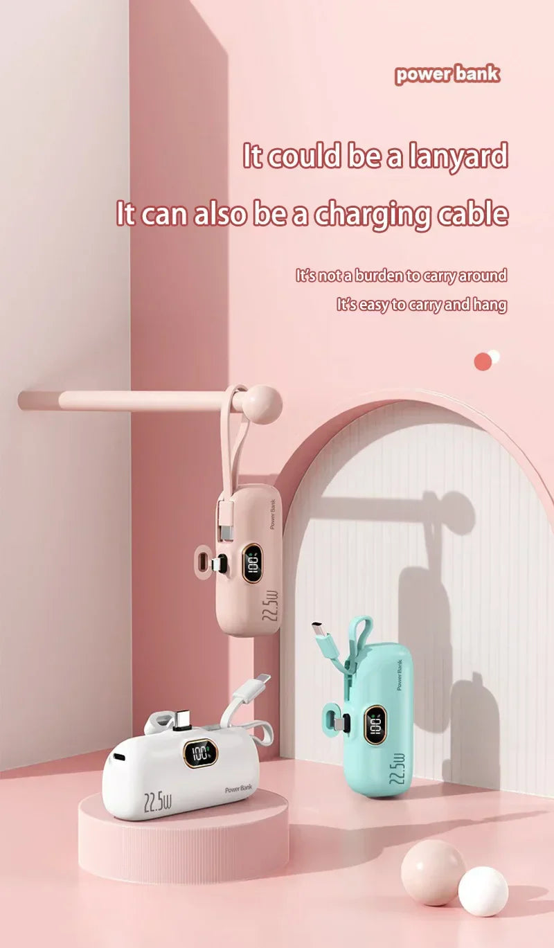 Mini Powerbank 30000mAh – Snabbladdning