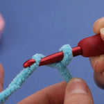 Virknålar med silikongrepp – set för virkning & stickning