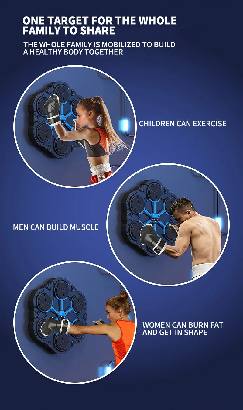 Boxningsmaskin vägg bluetooth