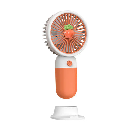 Erittäin hiljainen kädessä pidettävä minituuletin – kannettava USB-tuuletin