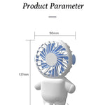 Astronaut USB-tuuletin – Tehokas ja hiljainen minituuletin