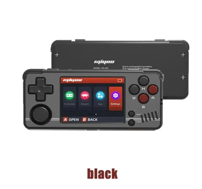 RetroPlay Mini A30 – bärbar retro spelkonsol 2,8” IPS, WiFi