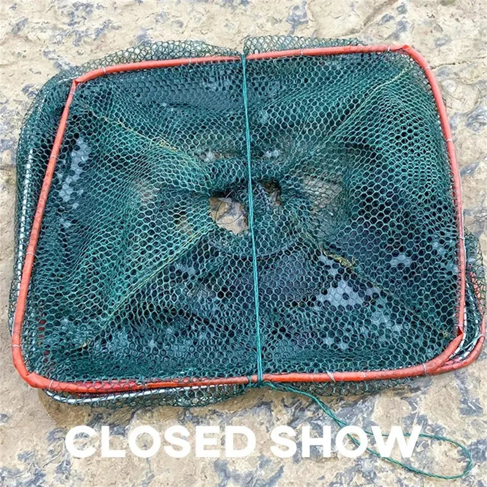 Fiskefälla – hopfällbart nät för krabbor & kräftor