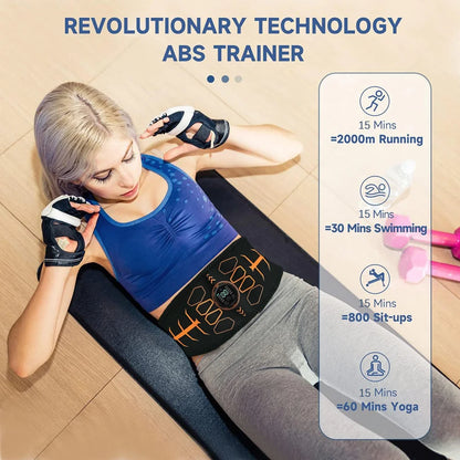 AbToner – EMS muskelstimulator för mage & toning