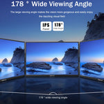 Extern bärbar enkel skärm till dator, spelkonsol, mobil eller laptop