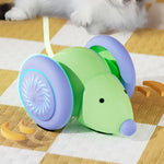 Jaktinstinkt™ Elektrisk kattleksak – Interaktiv mus med automatisk hinderundvikning