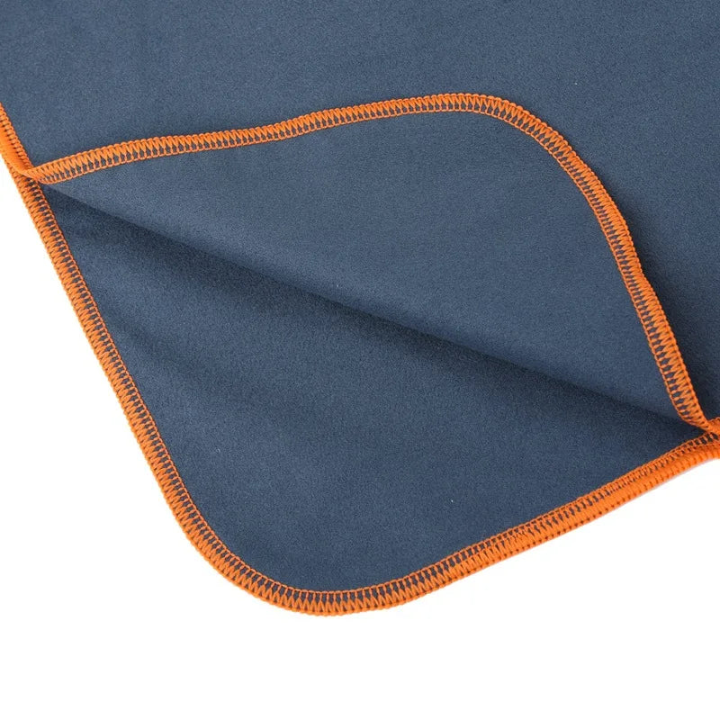 Mikrofiber ponchohandduk – snabbtorkande badrock för strand & simhall