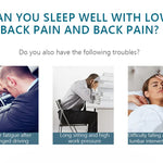 Back Pillow™ – Pute i minneskum for bil og seng – Korsryggstøtte 