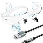 Vattentät Spelare med Hörlurar för Simning