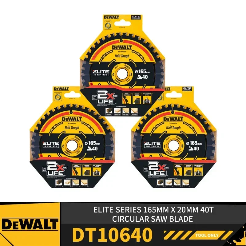 Cirkelsågblad – 165 mm 24T/40T