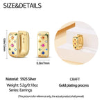 Eleganta örhängen – hoops med stjärnor, månar & pärlor