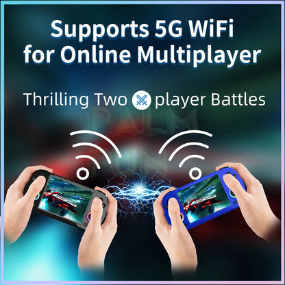 RetroSpel 40XXH – bärbar spelkonsol 4” IPS med WiFi & HDMI