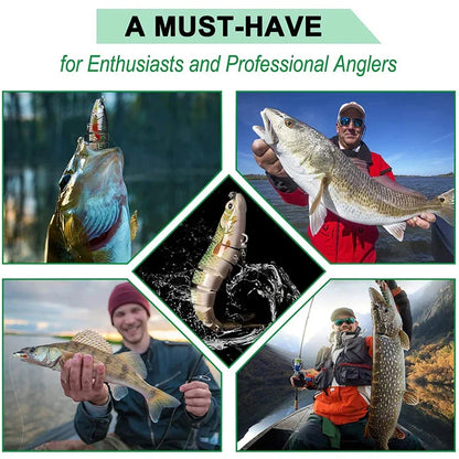 Fiskedrag – ledad wobbler för gädda, abborre & öring