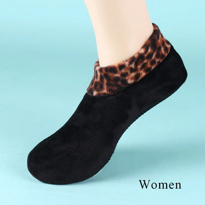 Varma herrsockor – halkfria innesockor i fleece