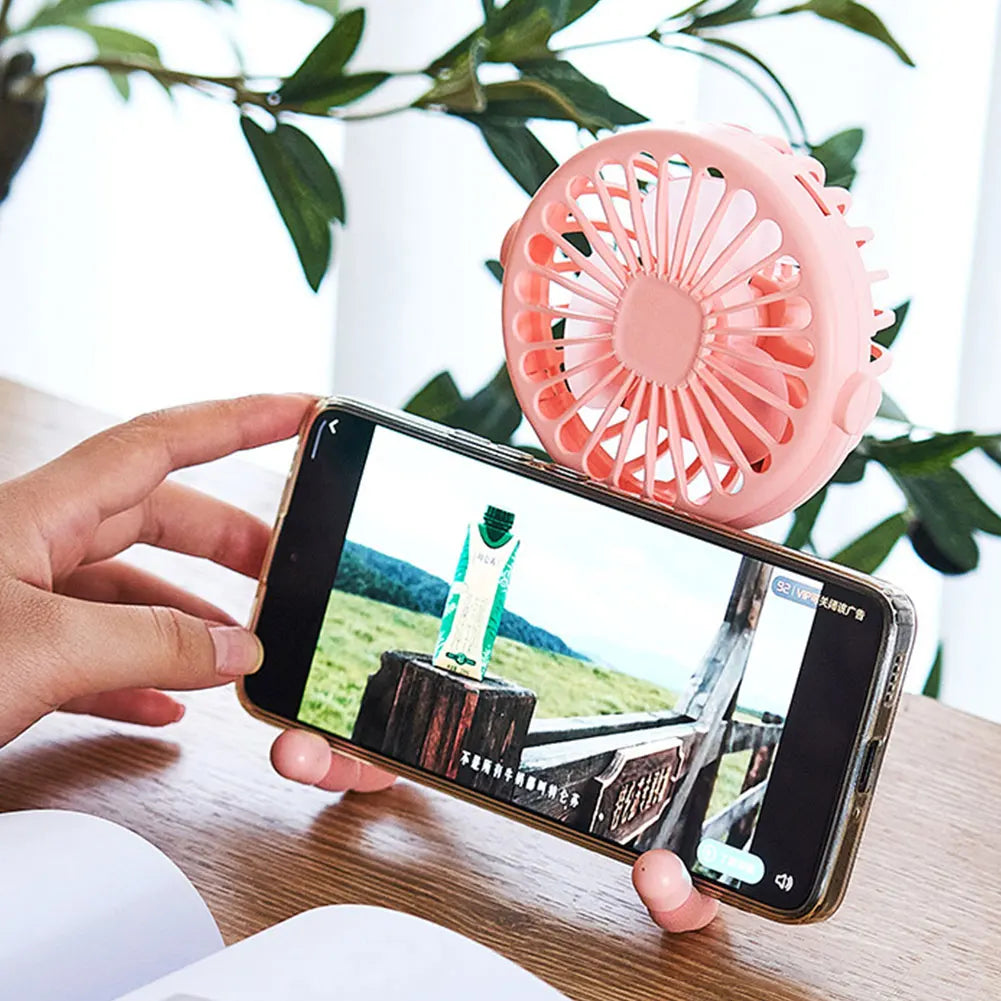 Minituuletin jalustalla – USB- ja akkukäyttöinen rattaisiin ja turvaistuimeen