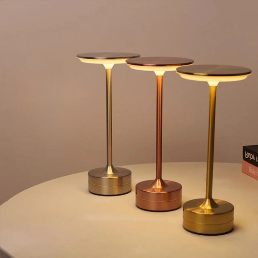 NattLjus™ – Bärbar LED Bordslampa med Touch & USB-Laddning