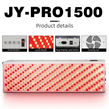 LED ljuspanel dual chip – rött & infrarött ljus för ansikte & kropp