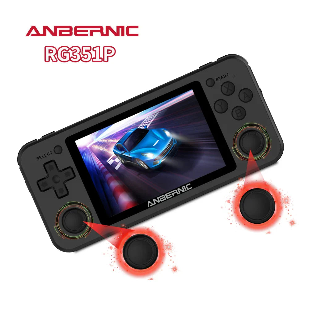 RetroSpel Pro 351 – bärbar spelkonsol 3,5” skärm (2500 spel)