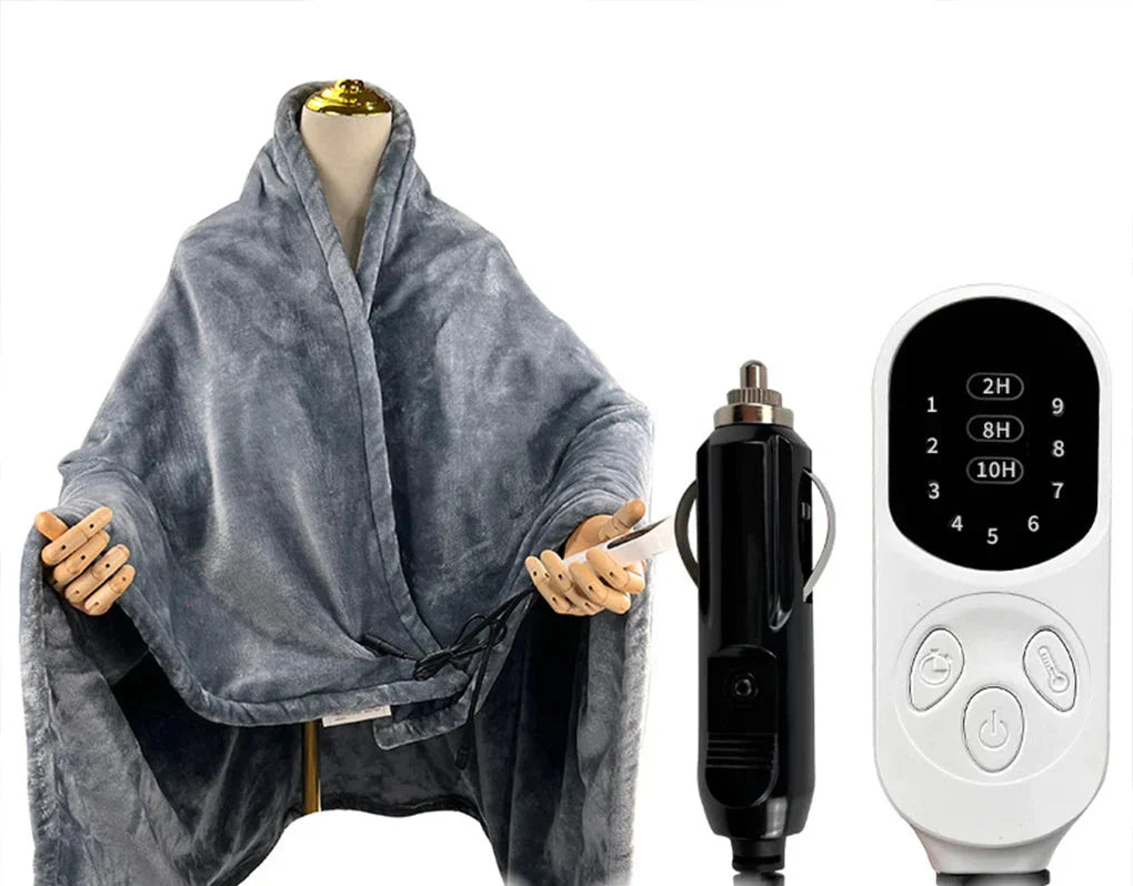 Sähköinen lämpöpeitto – flanellia, 9 lämpötasoa