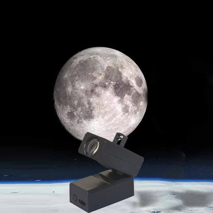 PlanetLjus™ – Jord & Måne Projektorlampa