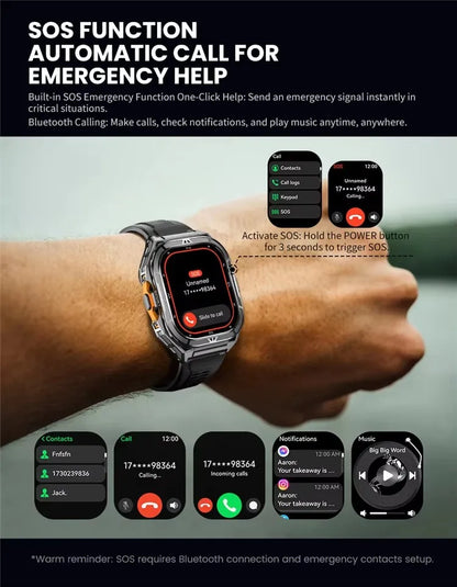 Pansarklockan – robust smartwatch för vardag & äventyr