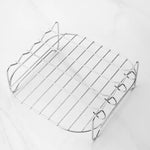 Grillset med spett – fyrkantigt grillställ för ugn & utomhusgrillning