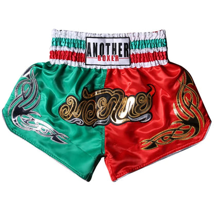 Muay Thai shorts – broderade kickboxningsshorts för vuxna & barn