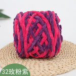 Chenillegarn 100 g – mjukt garn för halsdukar & handarbete