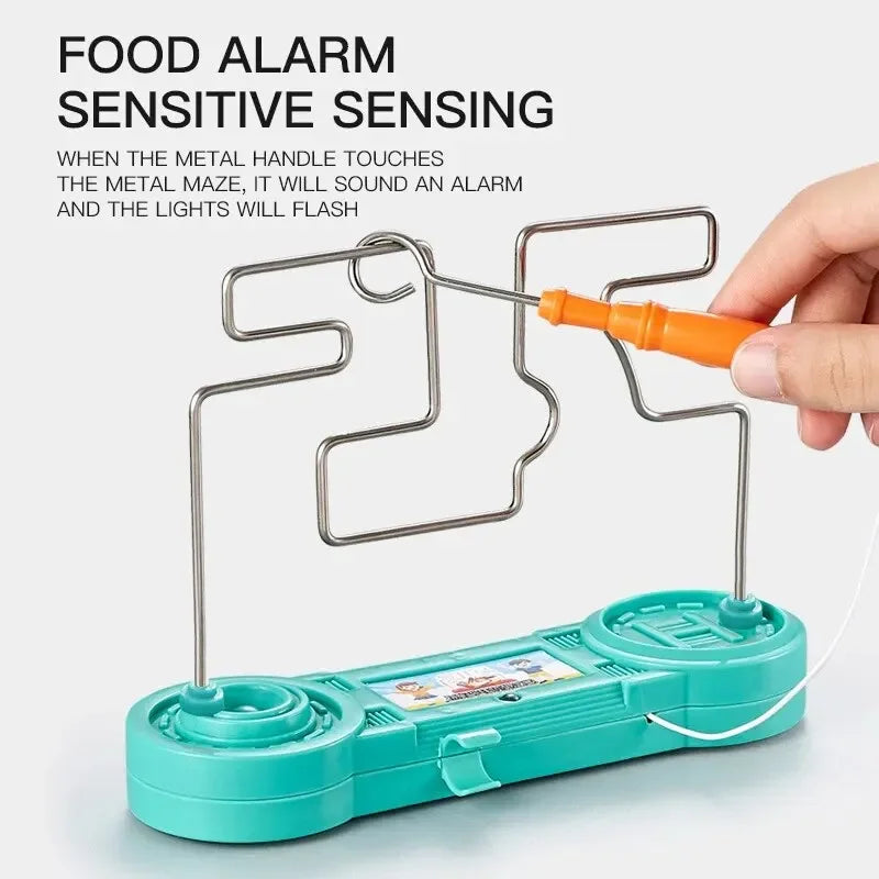 Elektrisk labyrintspill – morsom utfordring med lys og lyd 