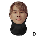 3D ansiktsmask cosplay – realistisk helmask för fest & halloween