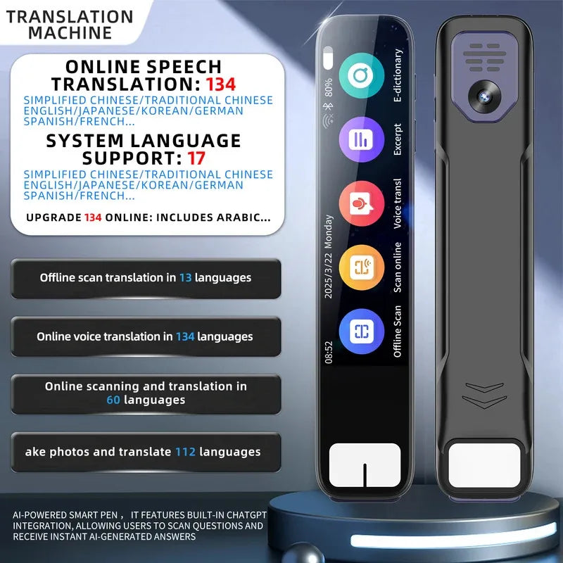 AI Smart Pen With Built-In ChatGPT Integration Scans Questions And Receives Instant AI-Generated Answers
