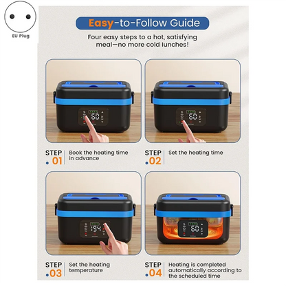 Elektrisk lunchlåda – värmelåda för resor & kontor