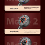 GrowComb™ – Elektrisk Hårbottenmassage med Rött Ljus