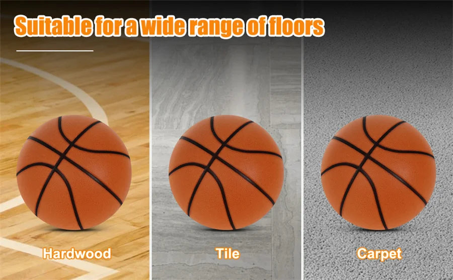 TystaBollen™ 2.0 – Inomhus Skumbasketboll