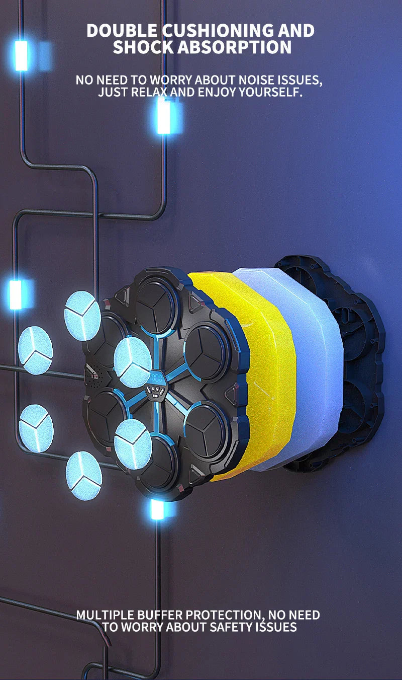 Boxningsmaskin vägg bluetooth