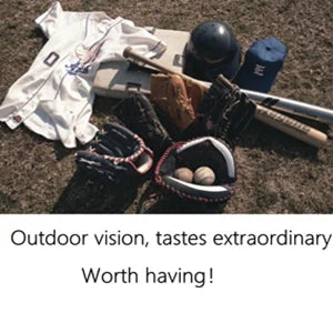 Basebollträ aluminium – självförsvar & sport, 20 tum + handskar