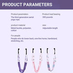 Yoga stretchband – elastiskt träningsredskap för ben & midja