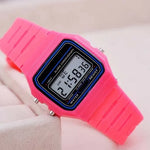 LED militärklocka – sportig digital herrklocka