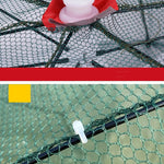 Fiskefälla – hopfällbart nät med 4–24 ingångar