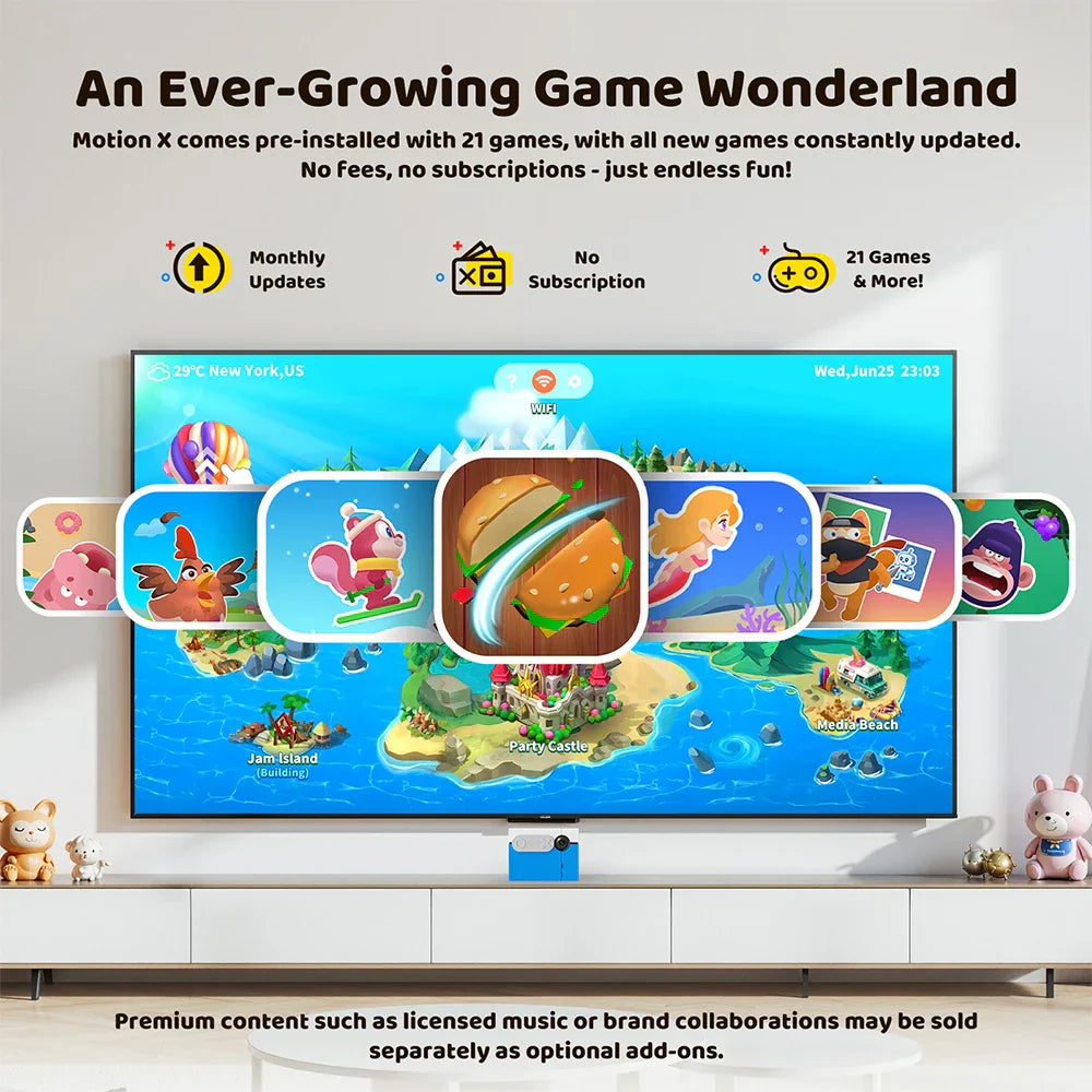 The Box AI kamera Spelkonsol med 21 Spel