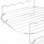 Grillset med spett – fyrkantigt grillställ för ugn & utomhusgrillning