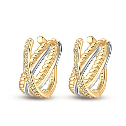 Eleganta örhängen – hoops med stjärnor, månar & pärlor