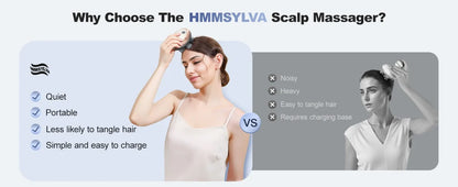 ScalpEase™ – Elektrisk Skalpmassager & Huvudkliare