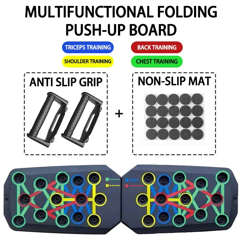 Push-up board set – multifunktionella armhävningshandtag, portabelt