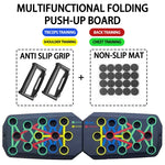 Push-up board set – multifunktionella armhävningshandtag, portabelt