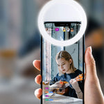 GlowRing™ – LED Selfie-lampa för Mobil