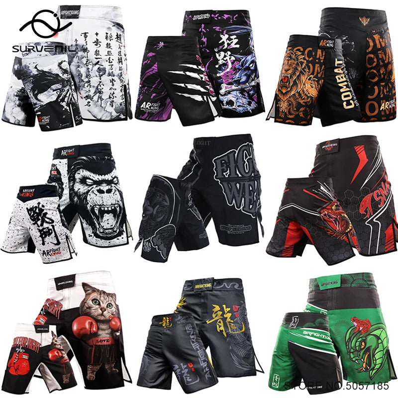 MMA & kickboxningsshorts – herr träningsshorts för kampsport