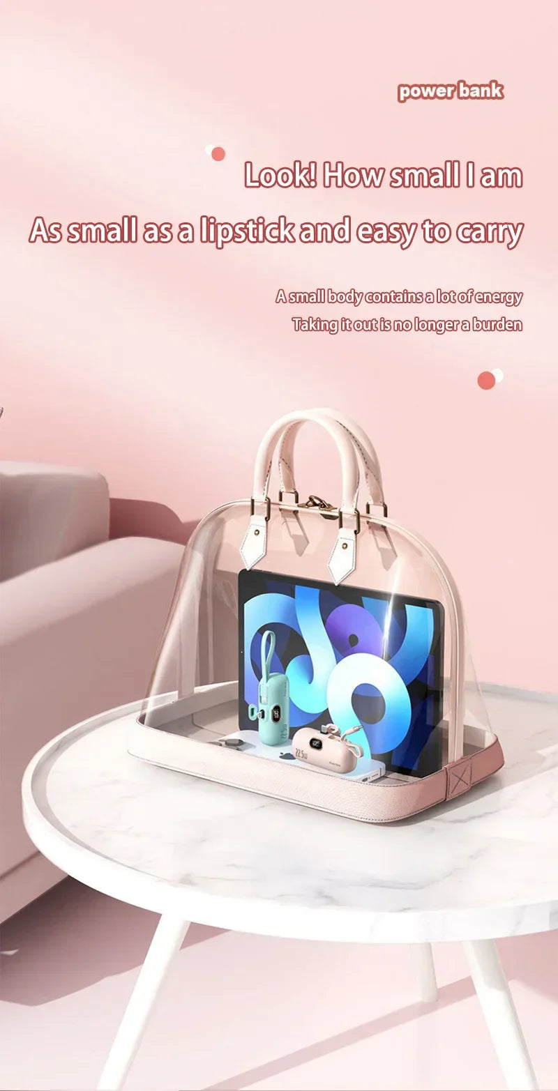 Mini Powerbank 30000mAh – Snabbladdning