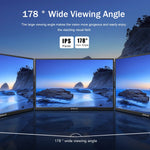 Extern bärbar enkel skärm till dator, spelkonsol, mobil eller laptop